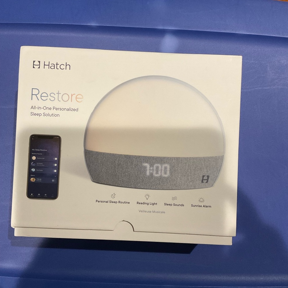 New Restore Sound Machine, Smart Light and Sleep Sounds